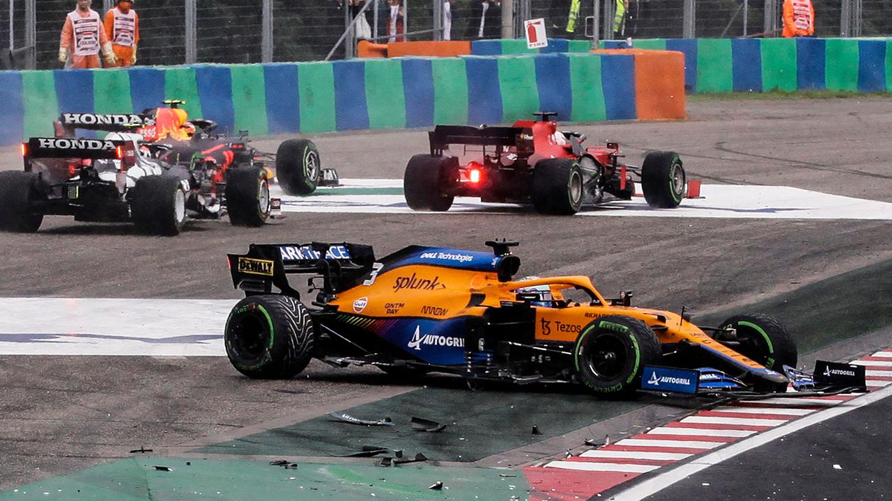 Daniel Ricciardo Hungarian Grand Prix Result Crash Mclaren F1 News News Com Au Australia S Leading News Site