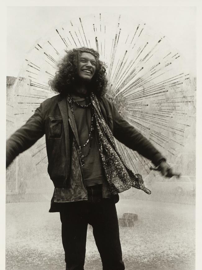 Hippie, Kings Cross, 1970-1971. The image is part of the Viewfinder exhibition at the National Library of Australia. Picture: Rennie Ellis