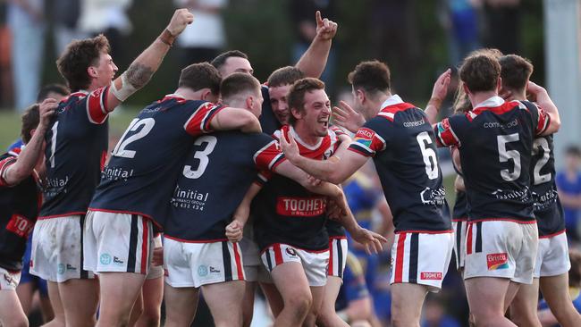 Erina defeated Toukley 12-6 to claim its first A-grade premiership since 1991. Picture: Sue Graham