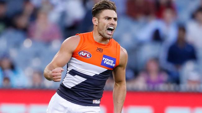 Stephen Coniglio in action for GWS.