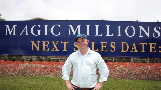 Magic Millions CEO Barry Bowditch is gearing up for a huge 2022 event. Picture Glenn Hampson