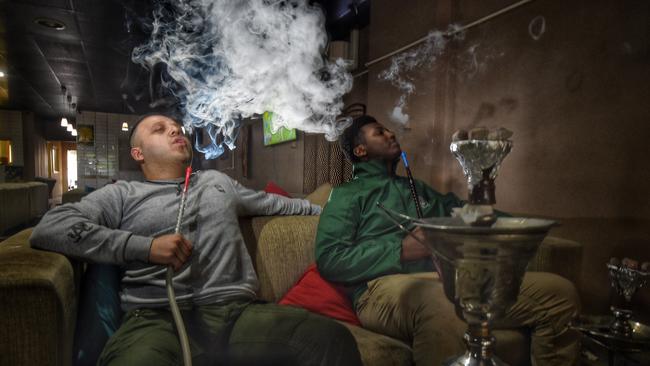 1021 Mediterranean wants to provide shisha smoking for customers outside. Picture: Tony Gough