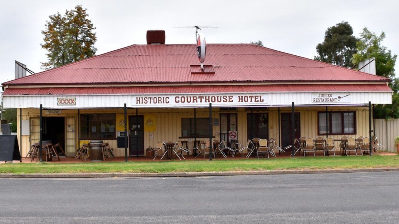 For sale as a vacant possession, the Historic Courthouse Hotel is looking for its next publican. Picture: Supplied