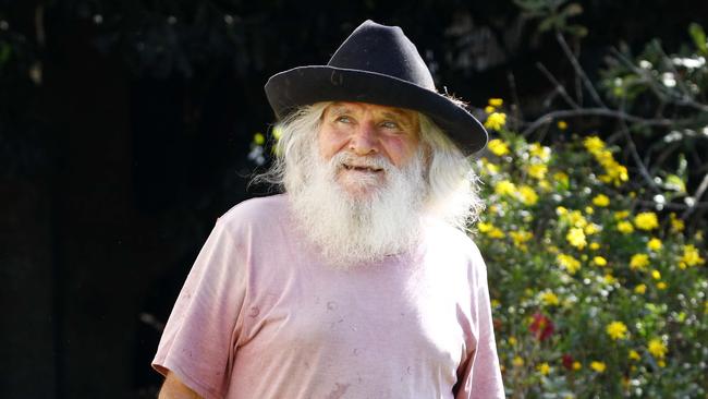 Joel Cauchi’s distraught father, Andrew, spoke to the media at the family’s home in Toowoomba on Monday. Picture: NCA NewsWire / Tertius Pickard