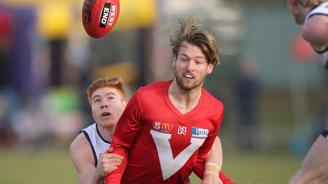 Lewis Hender is out of the North line-up due to suspension. Picture: Dean Martin/AAP