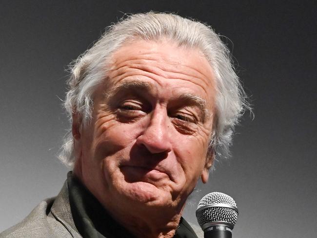 De Niro at a press conference last month. Picture: Getty