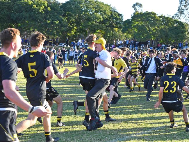 St Laurence's College crowned AIC champs.Saturday June 12, 2021. Picture, John Gass