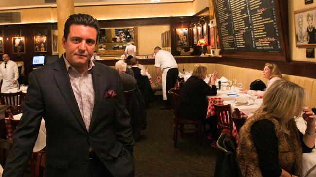 Ciro Heta - manager Tony’s Di Napoli restaurant, who is strongly opposed to ending tipping. Picture: Jo Jarvis