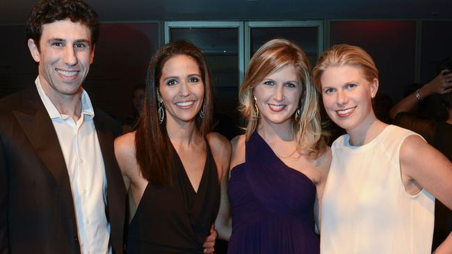 NEW YORK, NY - OCTOBER 17: Deeb Salem, Lauren Salem, Sarah Wendell and Kate Reibel attend the Young Patrons Of Lincoln Center's Party On The Plaza at Avery Fisher Hall, Lincoln Center on October 17, 2012 in New York City. (Photo by Eugene Gologursky/Getty Images for Gotham Magazine)