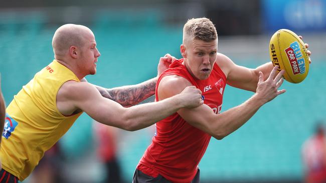 Zak Jones will reunite with Dan Hannebery at the Saints. Picture: Phil Hillyard