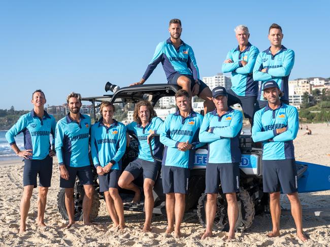 The cast of Bondi Rescue.