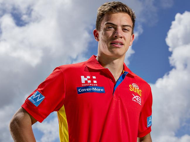 New Gold Coast Suns player Jacob Heron.  Picture: Jerad Williams