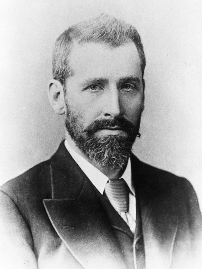 Andrew Inglis Clark, father of the Hare Clark voting system and vice chancellor of the University of Tasmania from 1901 to 1903.