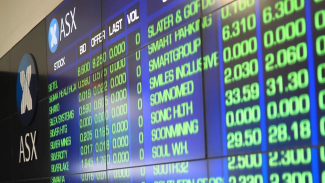 SYDNEY, AUSTRALIA - NewsWire Photos DECEMBER 1, 2020 - The Australian Stock Exchange (ASX) on Tuesday, December 1, 2020 and located at the Exchange Centre, 20 Bridge St, Sydney NSW 2000.Picture: NCA NewsWire / Christian Gilles