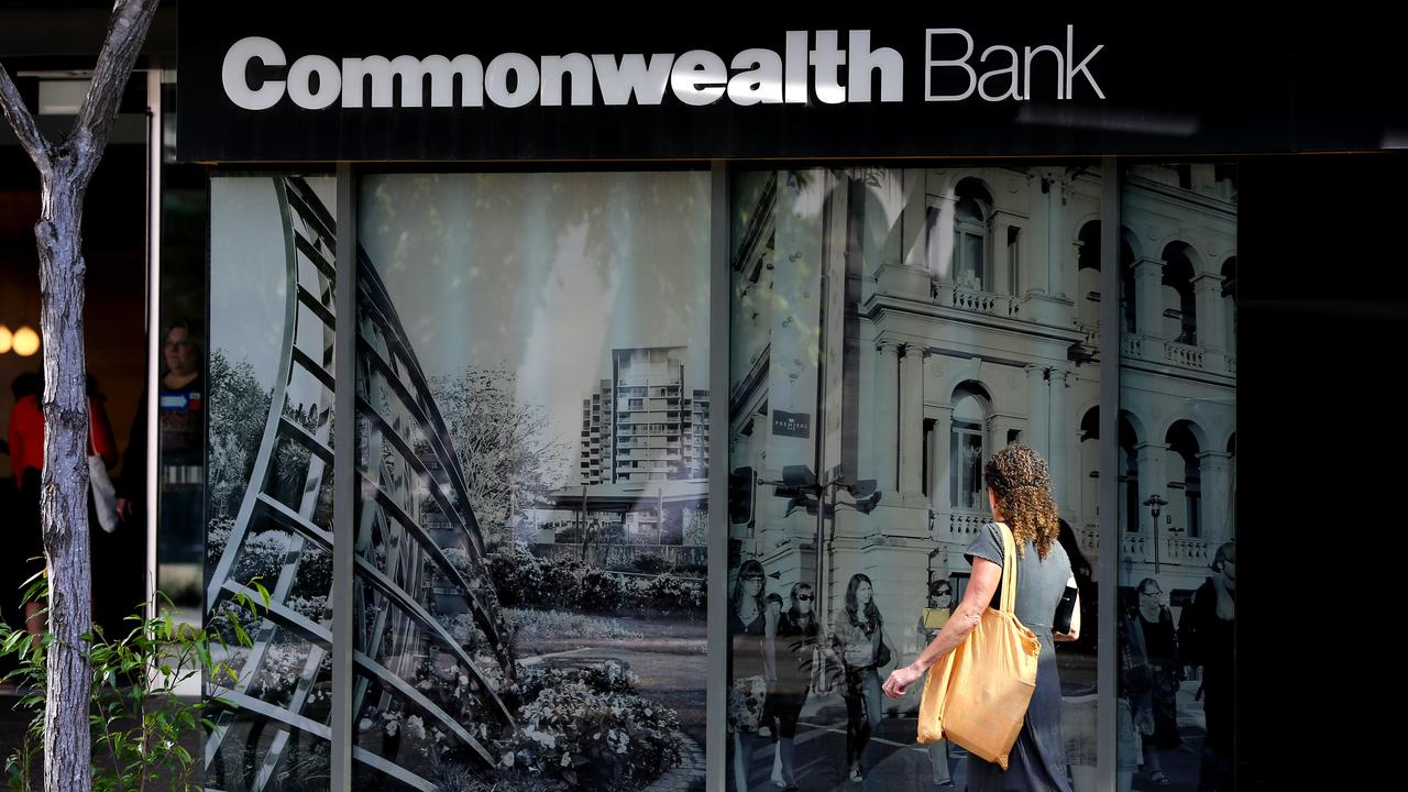 Commonwealth Bank shares have had a strong run of late. Picture: David Clark