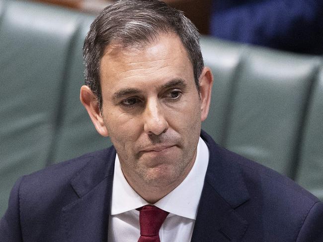 CANBERRA, AUSTRALIA NewsWire Photos OCTOBER 25, 2022:BUDGET 2022Australian Treasurer Jim Chalmers 2022 Federal Budget speech in the House of Representatives in Parliament House in Canberra.Picture: NCA NewsWire / Gary Ramage