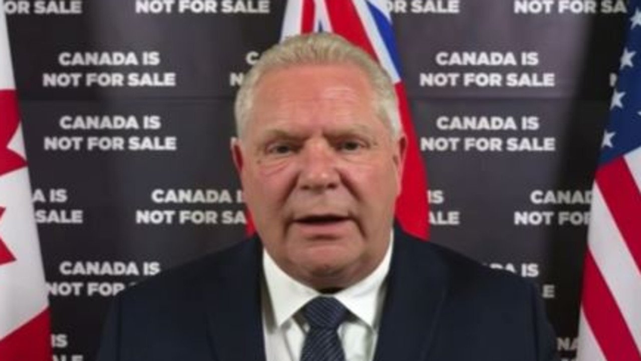 Doug Ford, the premier of Ontario. Picture: NBC News