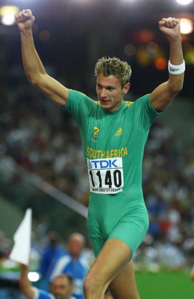Jacques Freitag was a champion high jumper