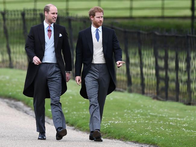 Prince William and Prince Harry continue their mother’s legacy. Picture: AFP PHOTO/ POOL/Justin Tallis