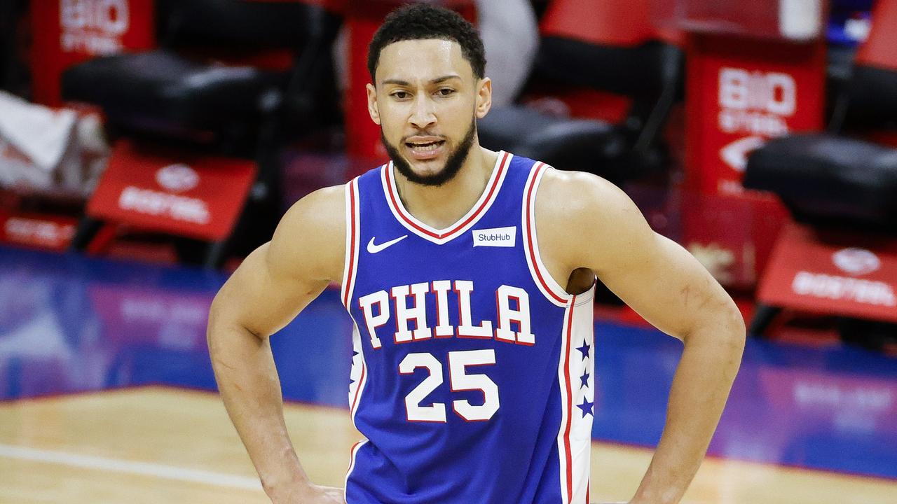 A leading suitor has emerged in the race for Ben Simmons. Picture: Tim Nwachukwu/Getty Images/AFP)