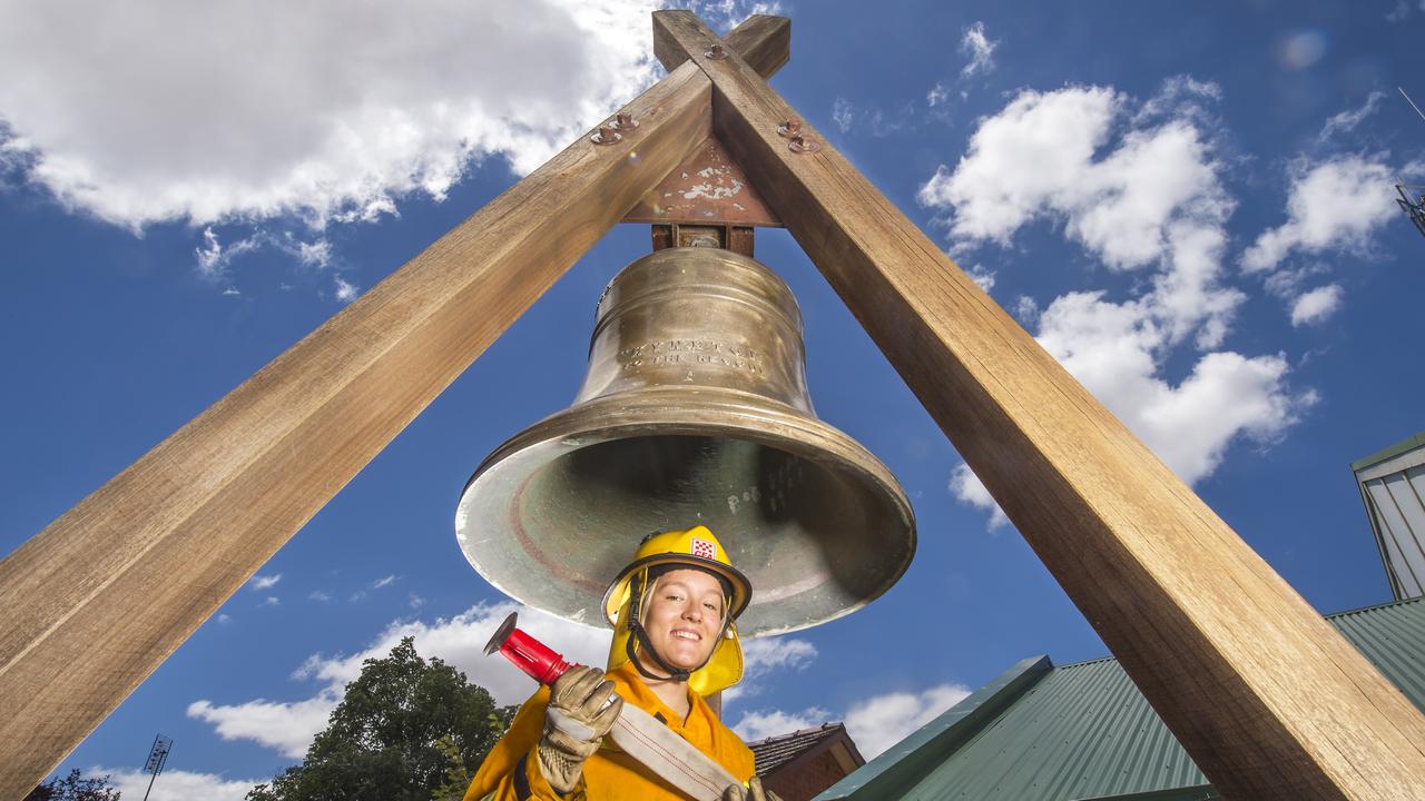 Harriot Foard, 17, has been a CFA member for 18 months and will commemorate Black Saturday 10 years on. Picture: Rob Leeson