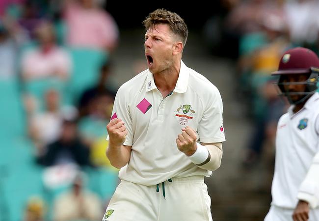 Former Test star James Pattinson has signed for the Heat. Picture: Gregg Porteous