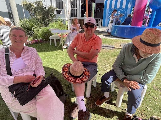 Annie, Andrew and Duncan. Picture: Athos Sirianos