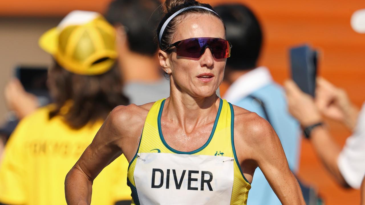 Sinead Diver competed in the women’s marathon final.