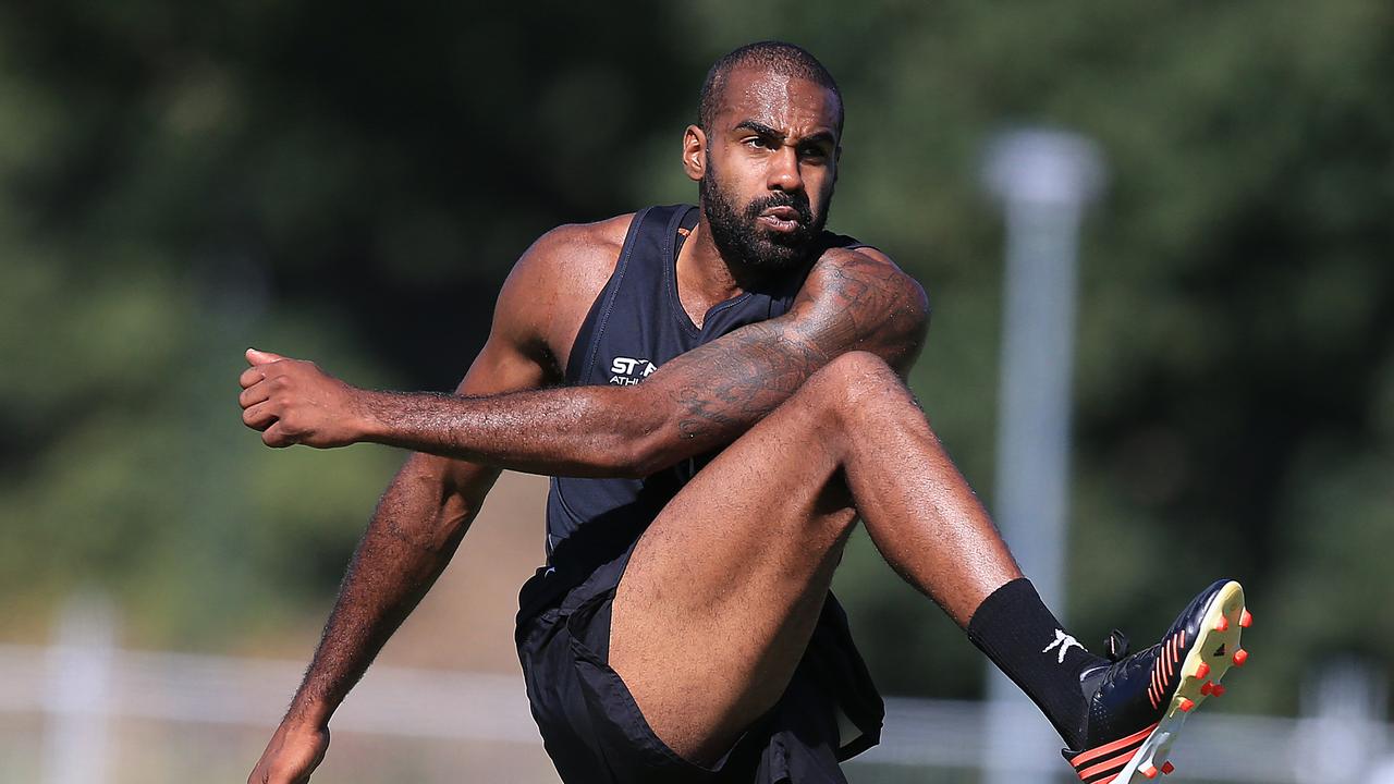 Former Magpie Heritier Lumumba. Picture: Wayne Ludbey