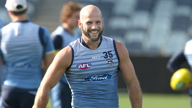 Chappy at training