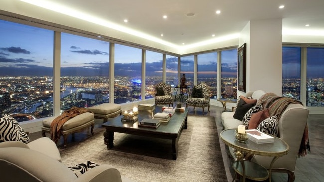 The Jreissati family have also been active buyers inside the Eureka Tower in Melbourne.