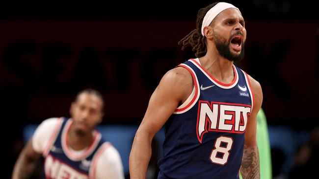 Nets and Boomers star Patty Mills has picked up the coveted Don Award. Picture: Getty Images