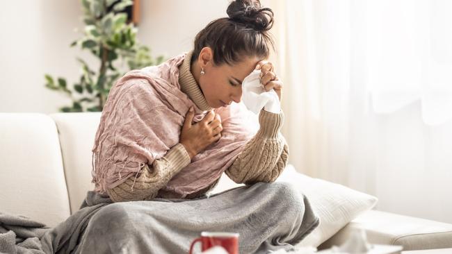 Even if you’re in peak health, both influenza A and B can seriously knock you around, causing coughing, sneezing, a sore throat and fevers.