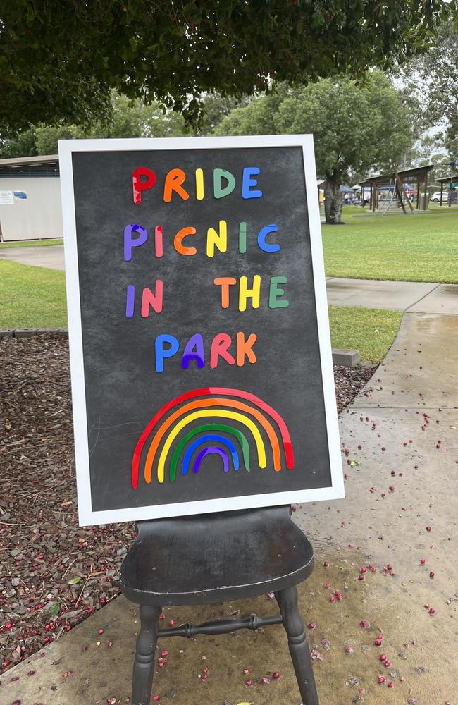 Pride Picnic in the Park in Biloela on June 4, 2022. Picture: Contributed