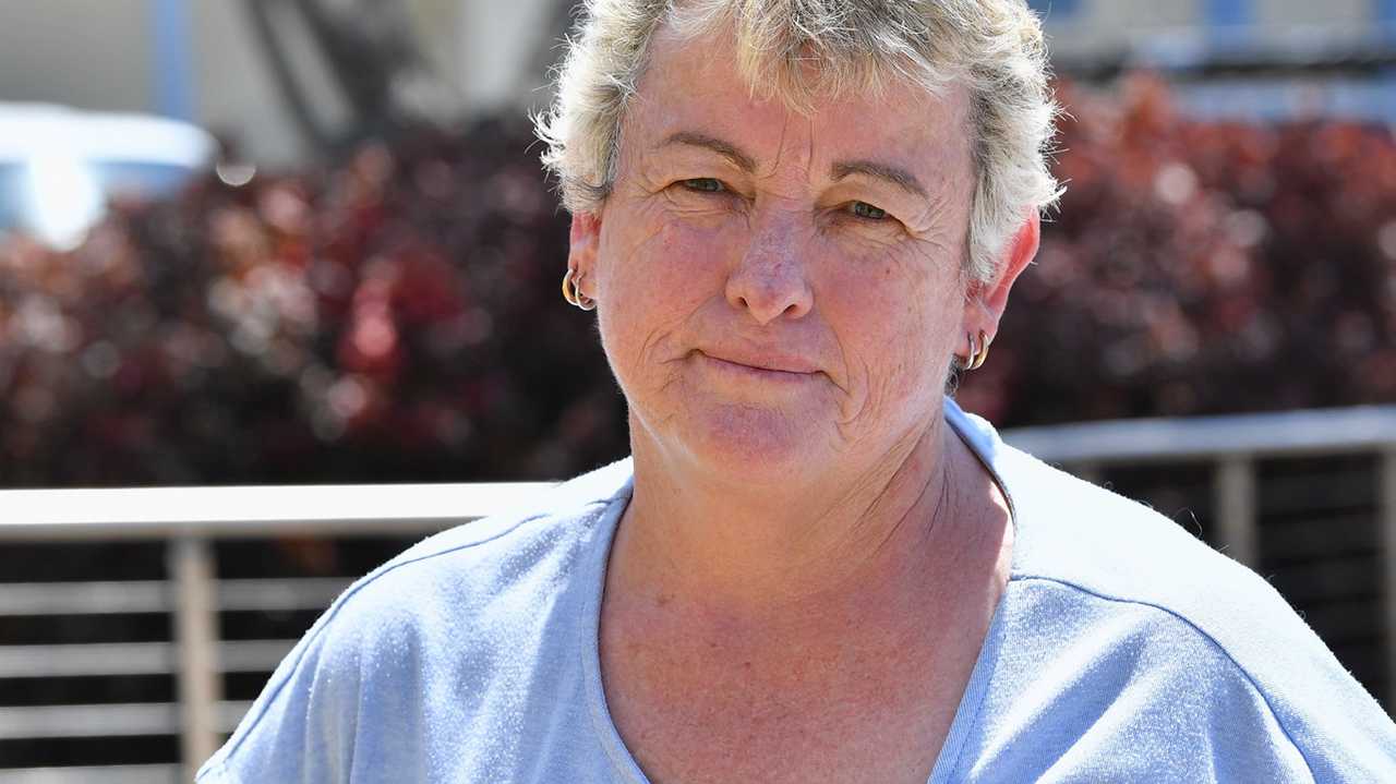 Denise Helliwell-Armstrong outside Maryborough Court House after the court appearance of Craig Lenihan. Photo: Alistair Brightman. Picture: Alistair Brightman