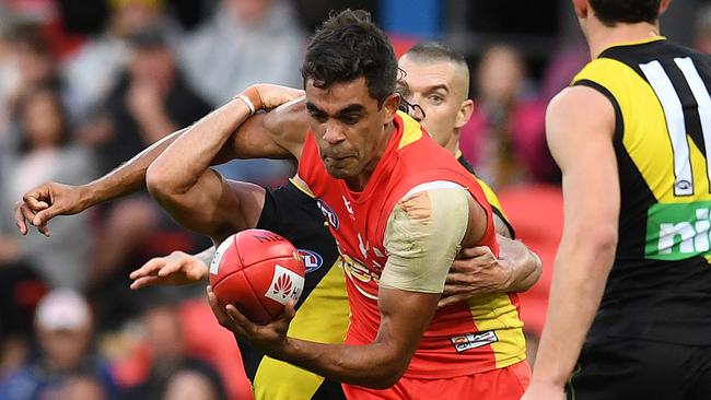 Jack Martin spent six seasons with Gold Coast, playing 97 AFL games, before leaving for Carlton. Picture: AAP