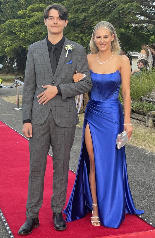 Danielle Burns and Bryce Peters at the Victory College formal on Friday June 21, 2024.