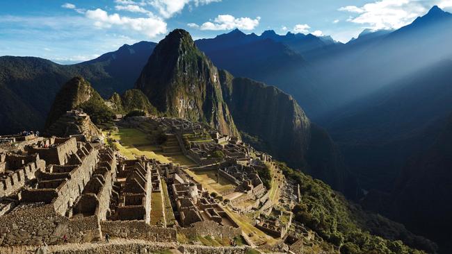 View of Machu Picchu in celestial light. Picture: Richard James Taylor.