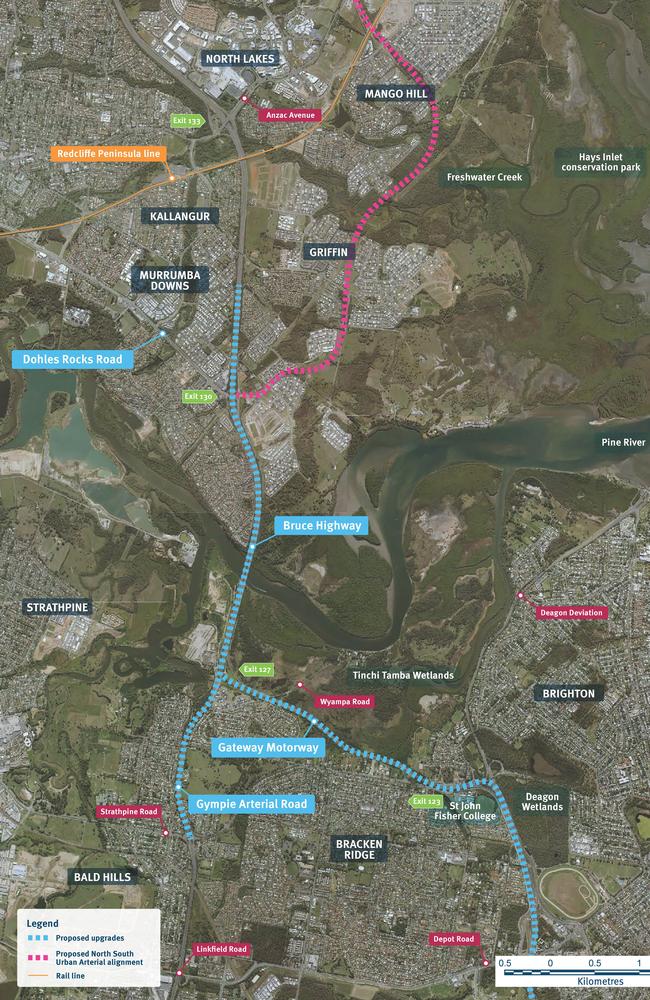 Traffic changes proposed for Brisbane's north.