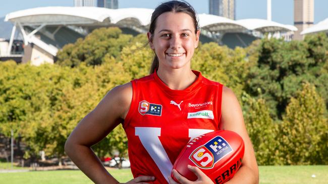 North Adelaide’s Laela Ebert. Picture: Brett Hartwig