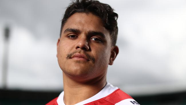 Wests Tigers are waiting for Latrell Mitchell’s next move. Photo: Mark Metcalfe/Getty Images