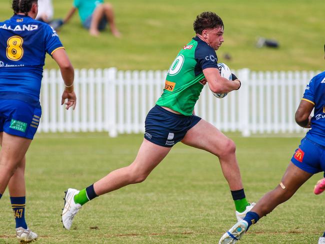 JesseMilin had another massive game against Canterbury. Picture Warren Gannon Photography
