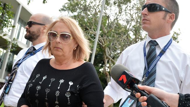 Sharon Graham is expected to face the Brisbane Supreme Court today as one of three people charged with the alleged murder of Bruce Saunders in an industrial woodchipper on a rural property outside Gympie in November 2017.