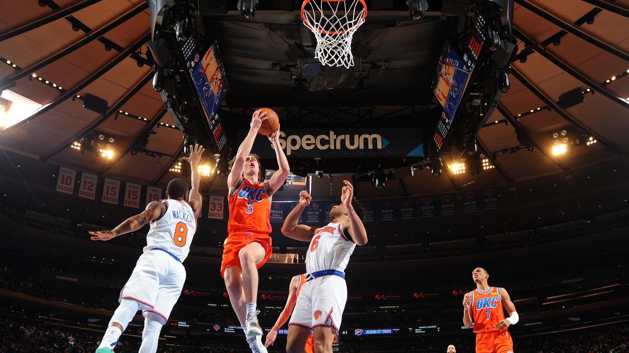 NBA: Aussie Josh Giddey Racks Up A More Records In New York | Daily ...