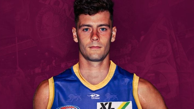 Josh Dunkley at the Brisbane Lions. Source: Twitter