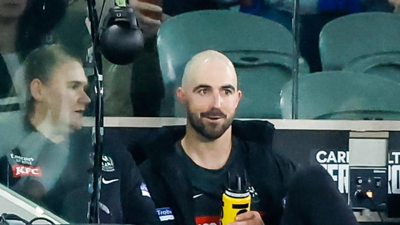 Sidebottom was lost early on due to a knee injury. (Photo by Dylan Burns/AFL Photos via Getty Images)