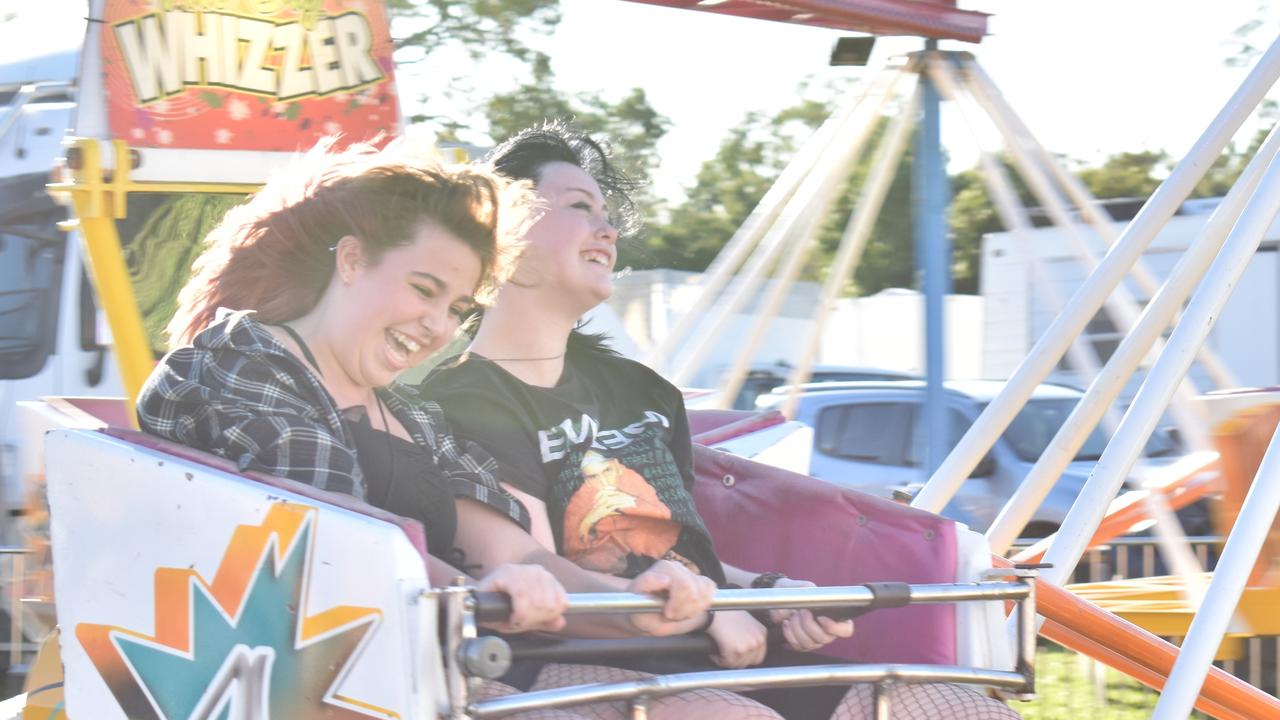 All ages enjoyed the attractions on day one of Show Whitsunday 2021. Picture: Kirra Grimes