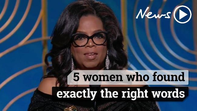 5 women who found exactly the right words