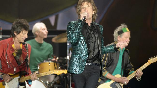 Mick Jagger and the Rolling Stones at Adelaide Oval. Photo Sam Wundke.