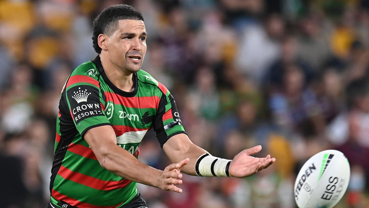 Cody Walker has been a driving force behind the Rabbitohs’ run to the grand final. Picture: Bradley Kanaris/Getty Images